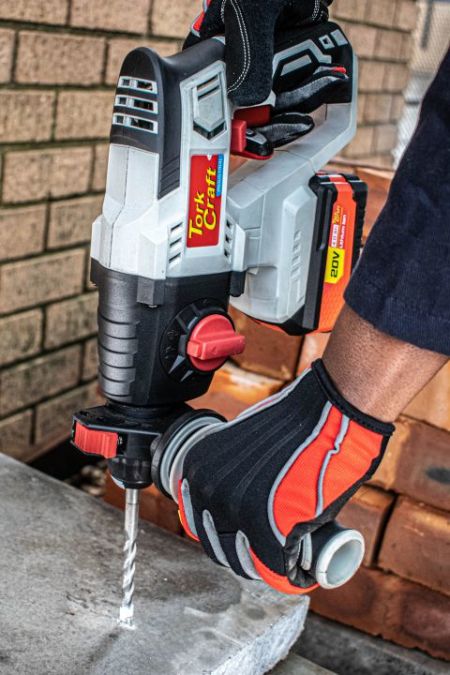 TC20190 - ROTARY HAMMER RH500 20V SDS PLUS 0-1500 RPM 500 BPM 4 FUNC 2